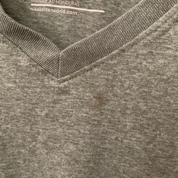 Gray Nike DriFit shirt - Picture 3 of 4